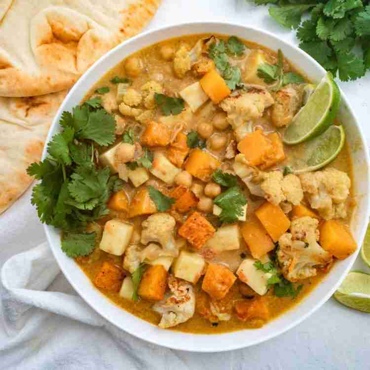 Butternut Squash and Chickpea Curry