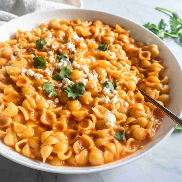 Mexican Sopita Shells and Cheese - Sopa de Conchas