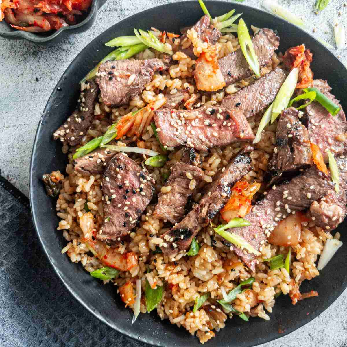 Bulgogi Fried Rice Beef Kimchi Bulgogi Fried Rice Beef Kimchi