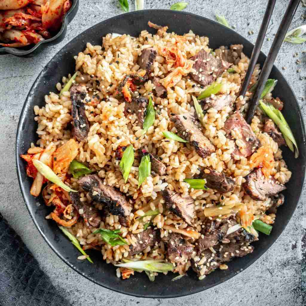 Bulgogi Fried Rice Beef Kimchi Bulgogi Fried Rice Beef Kimchi