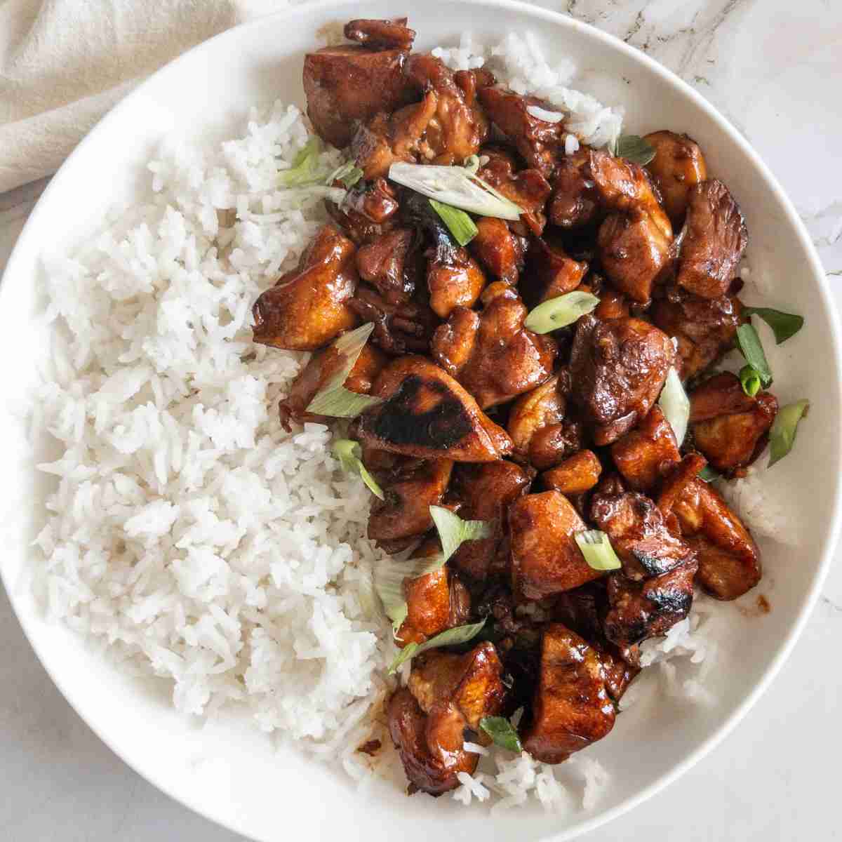 Bourbon Honey Chicken - Quick and Easy - The Pypers Kitchen