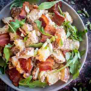 Warm Potato Bacon Salad