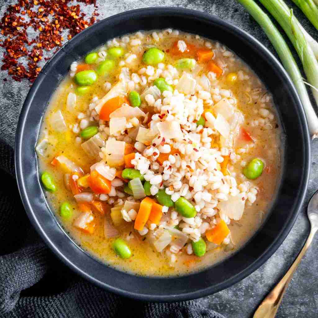 Vegan Barley Soup