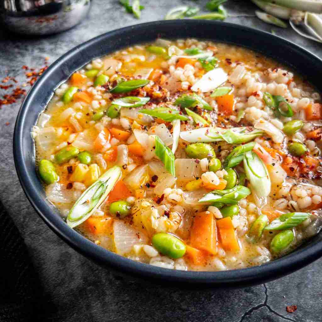 Vegan Barley Soup