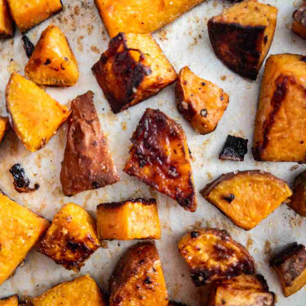 Crispy Roasted Sweet Potatoes