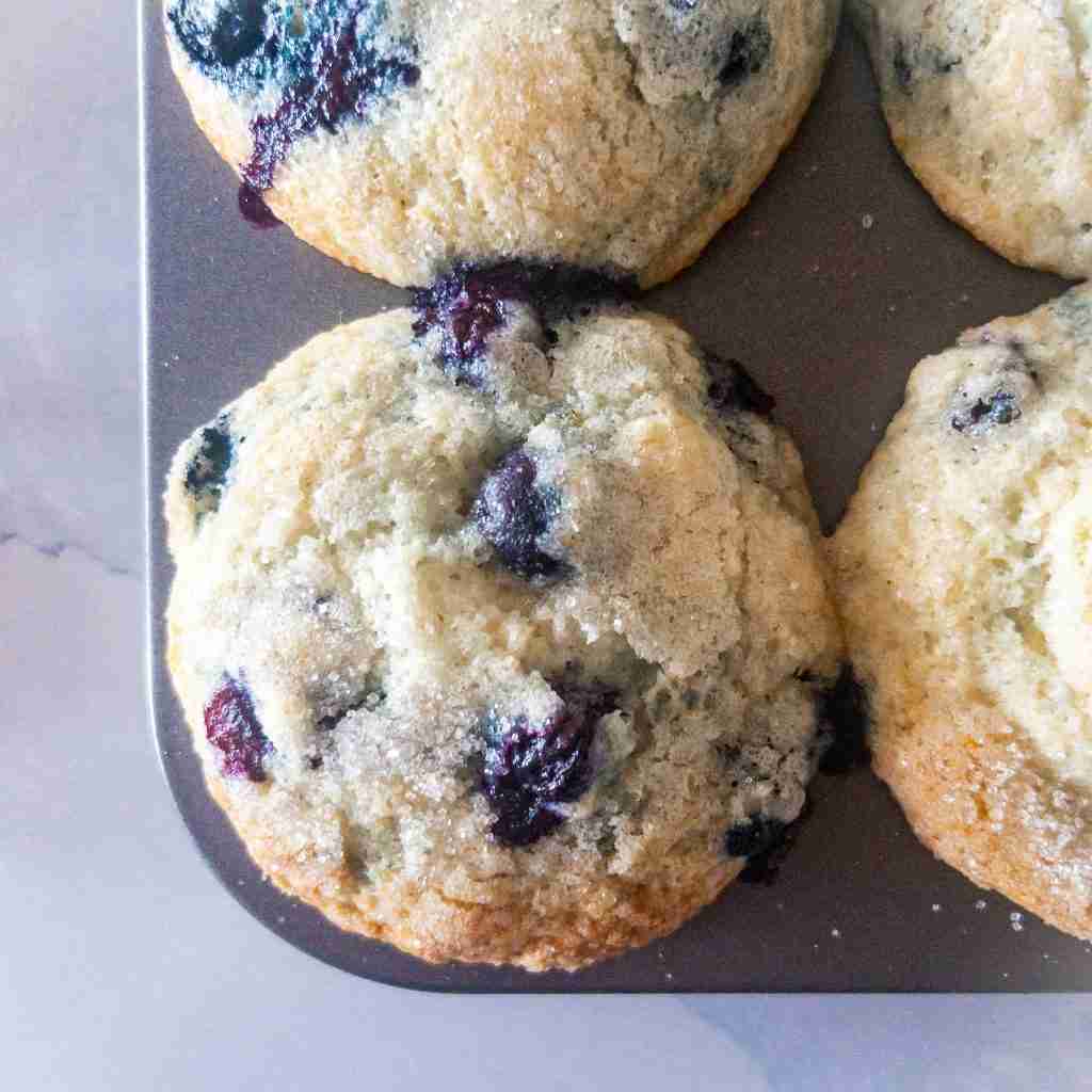 Buttermilk Blueberry Muffins