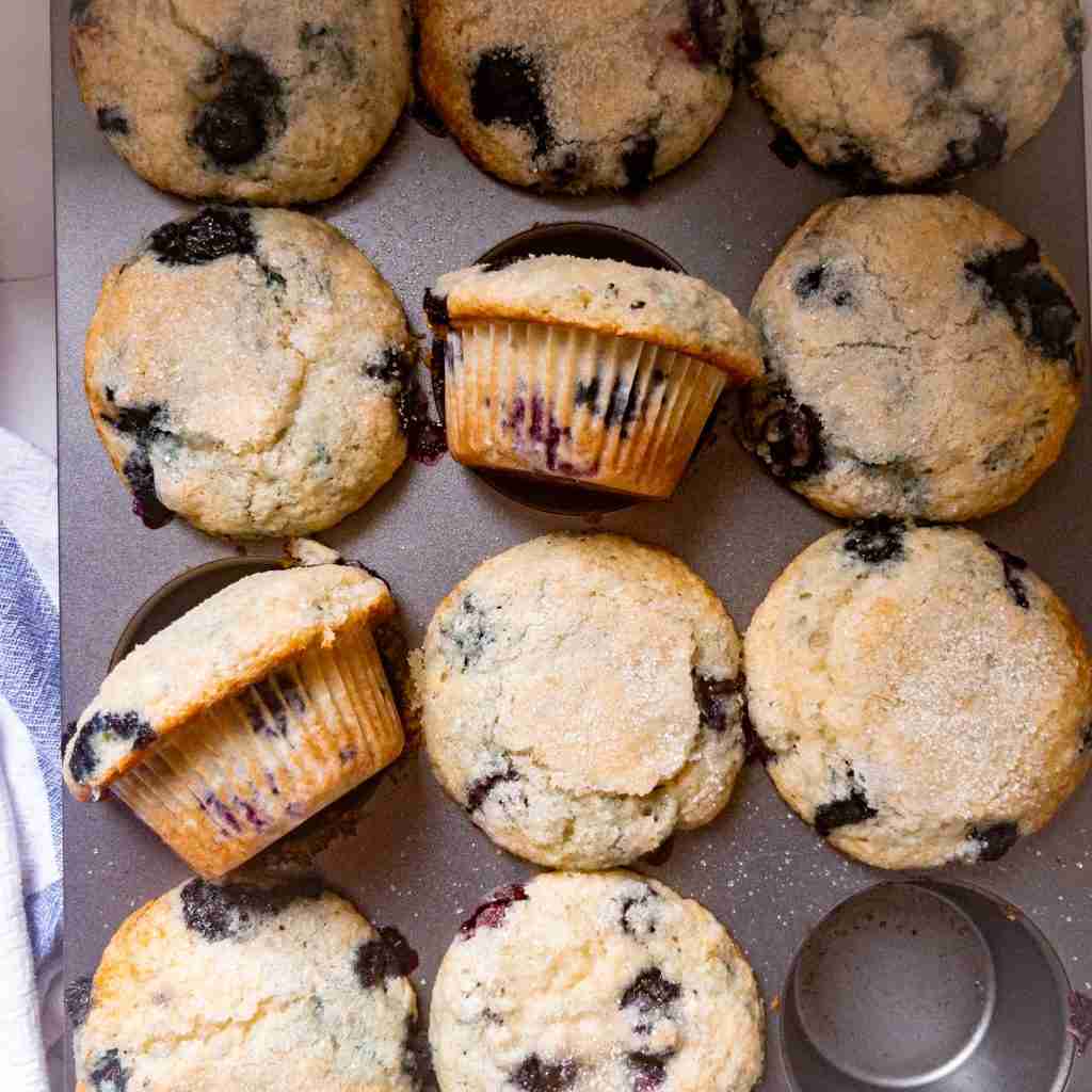 Buttermilk Blueberry Muffins