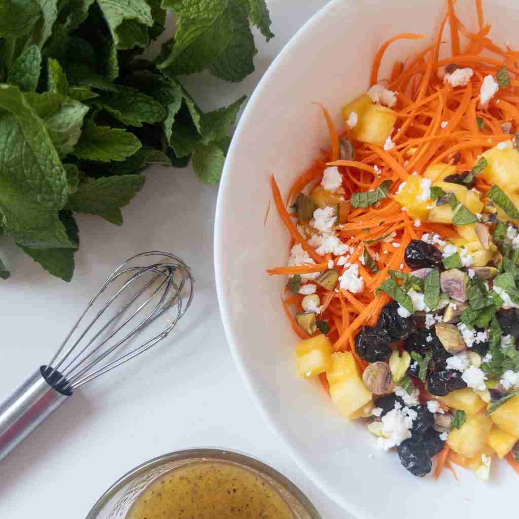 Carrot Pineapple Salad Ingredients