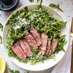 Arugula Salad with Steak