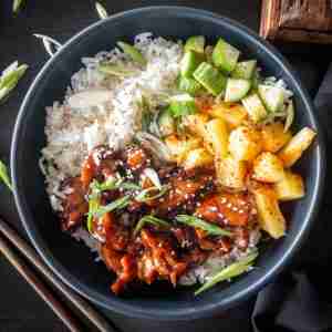Teriyaki Chicken Rice Bowls