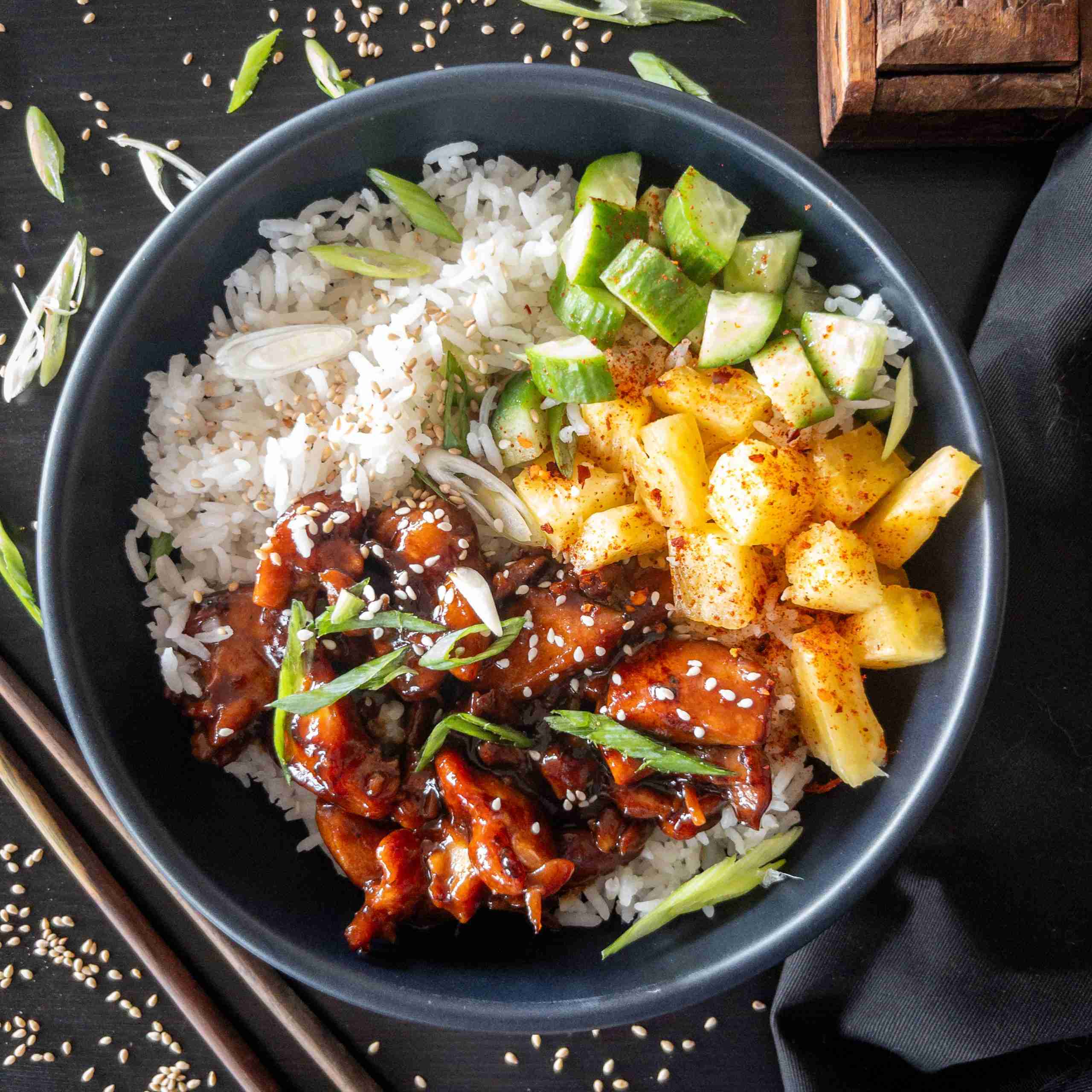 Teriyaki Chicken Rice Bowl 