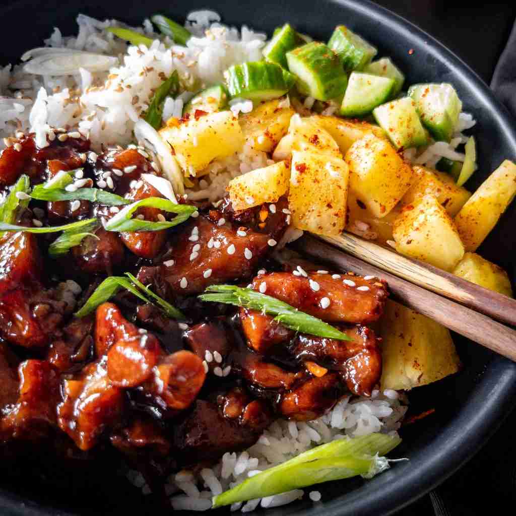 Teriyaki Chicken Rice Bowl