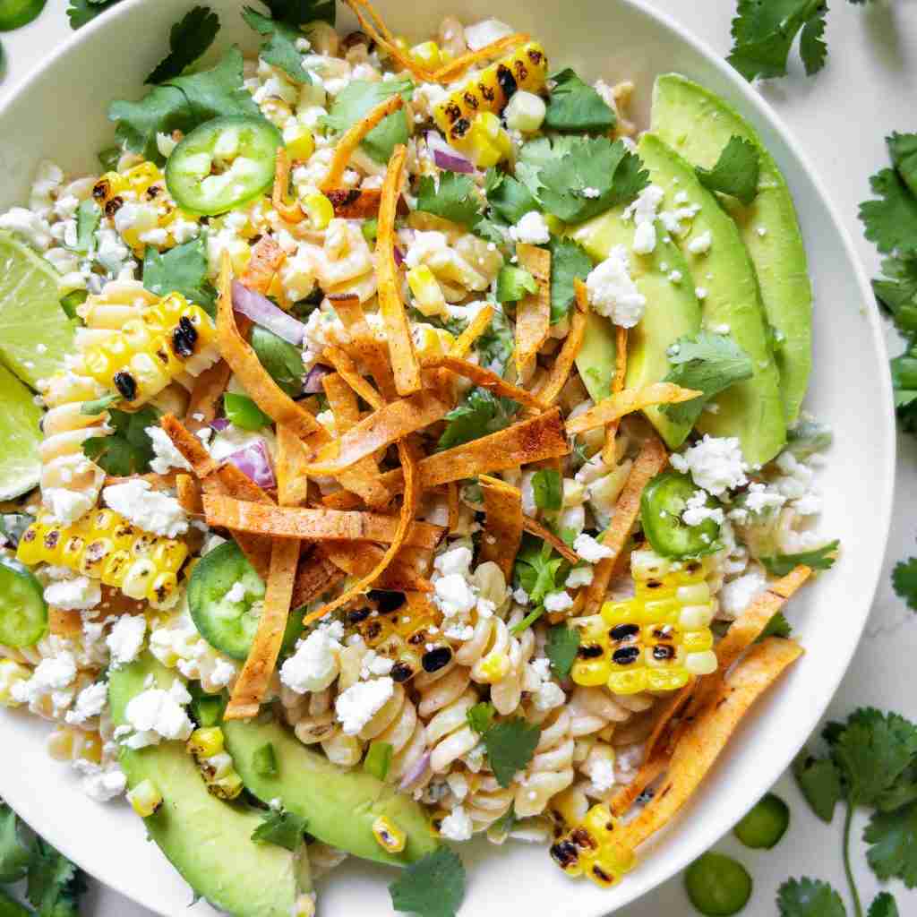 Elote Pasta Salad