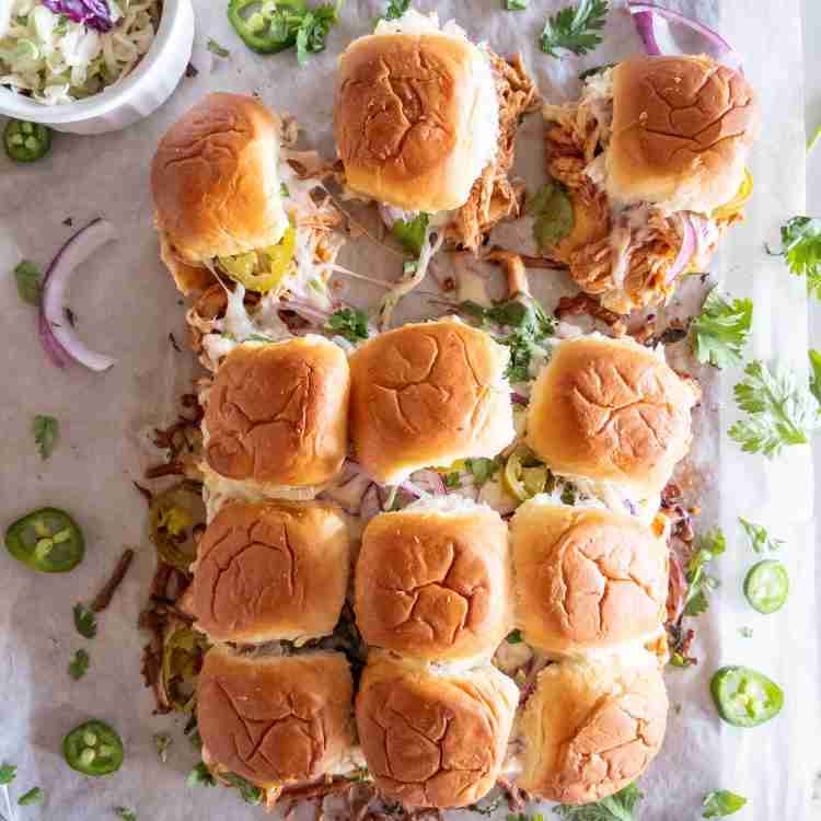 Barbeque Chicken Sliders