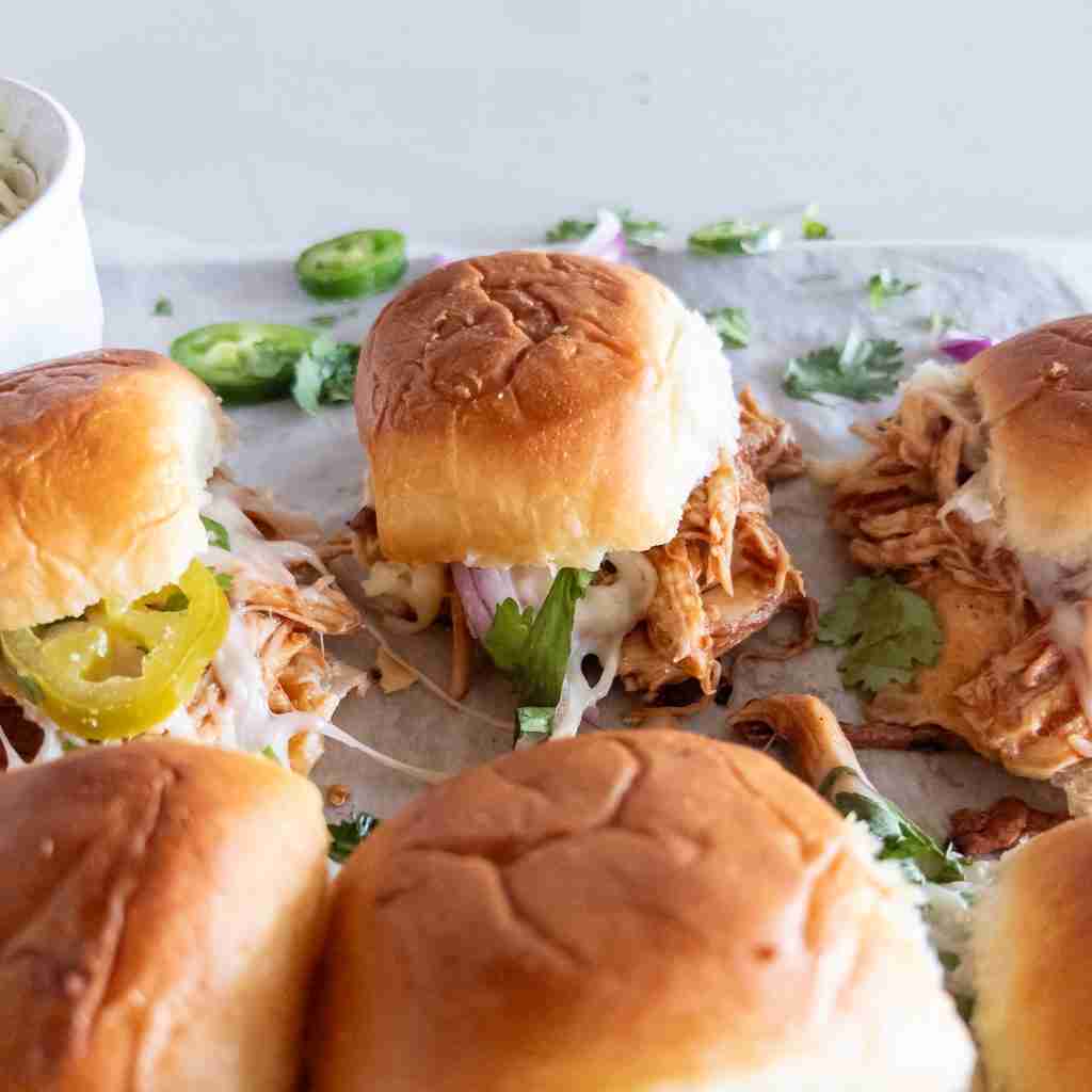 Barbeque Chicken Sliders