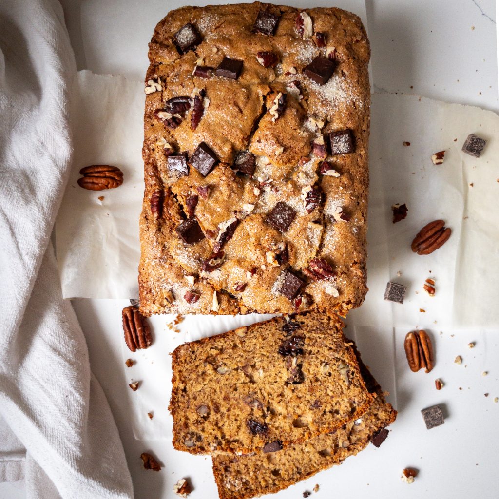 Banana Bread with Pecans