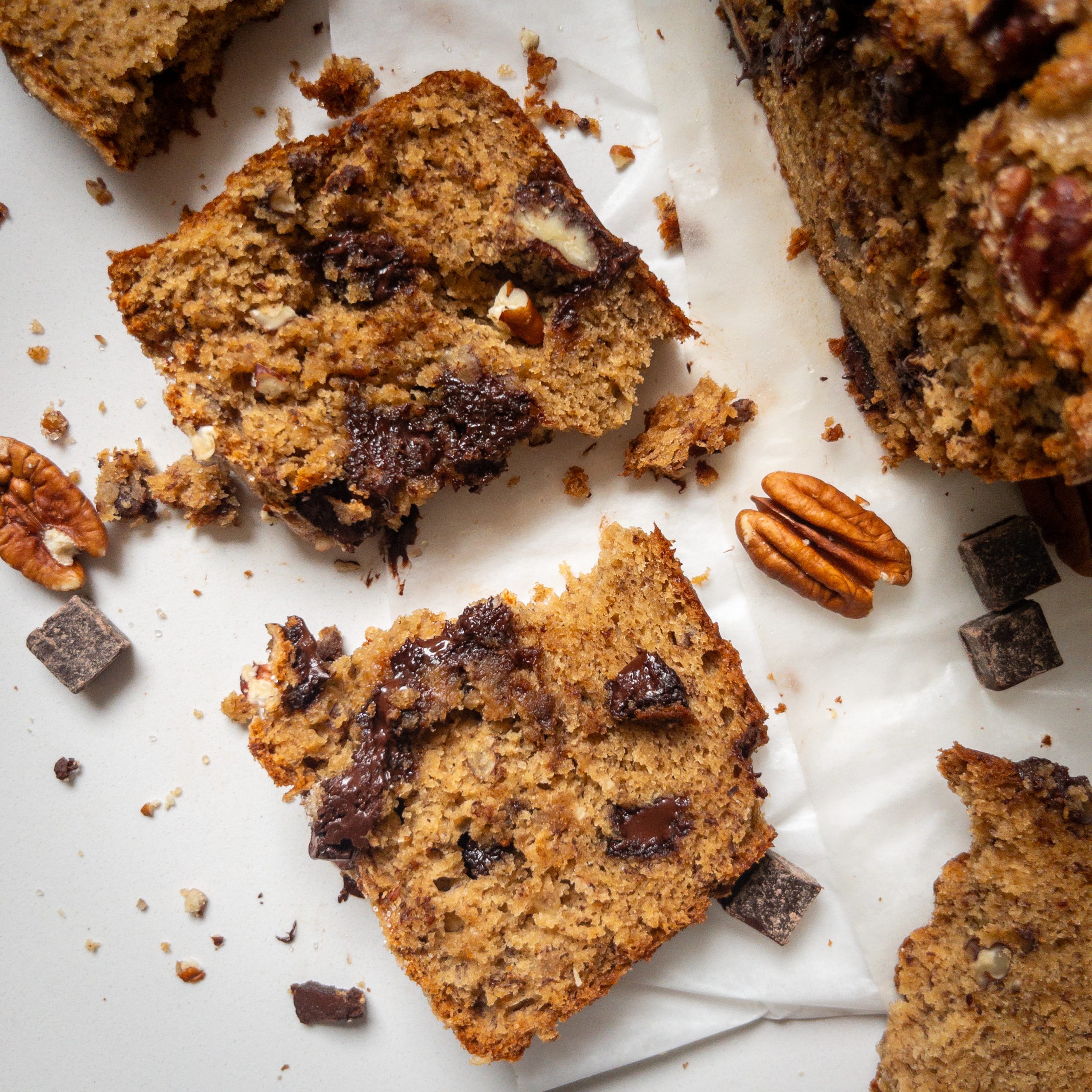 Banana Bread with Pecans