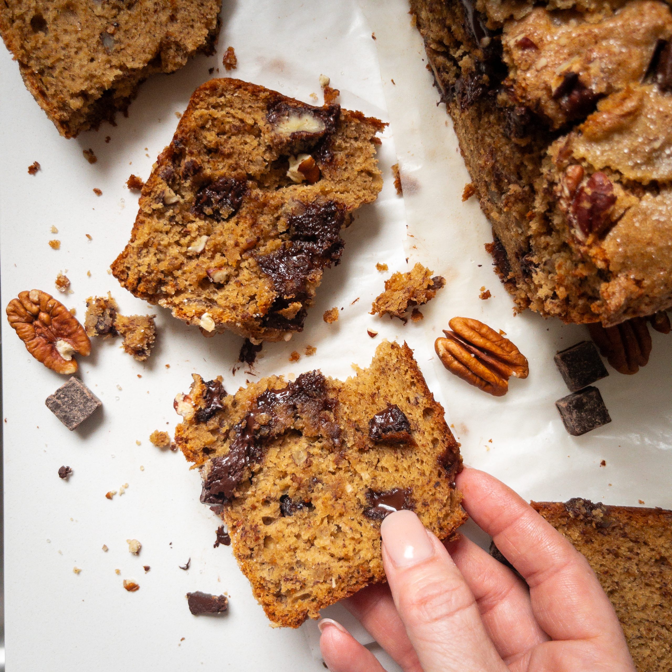Banana Bread with Pecans