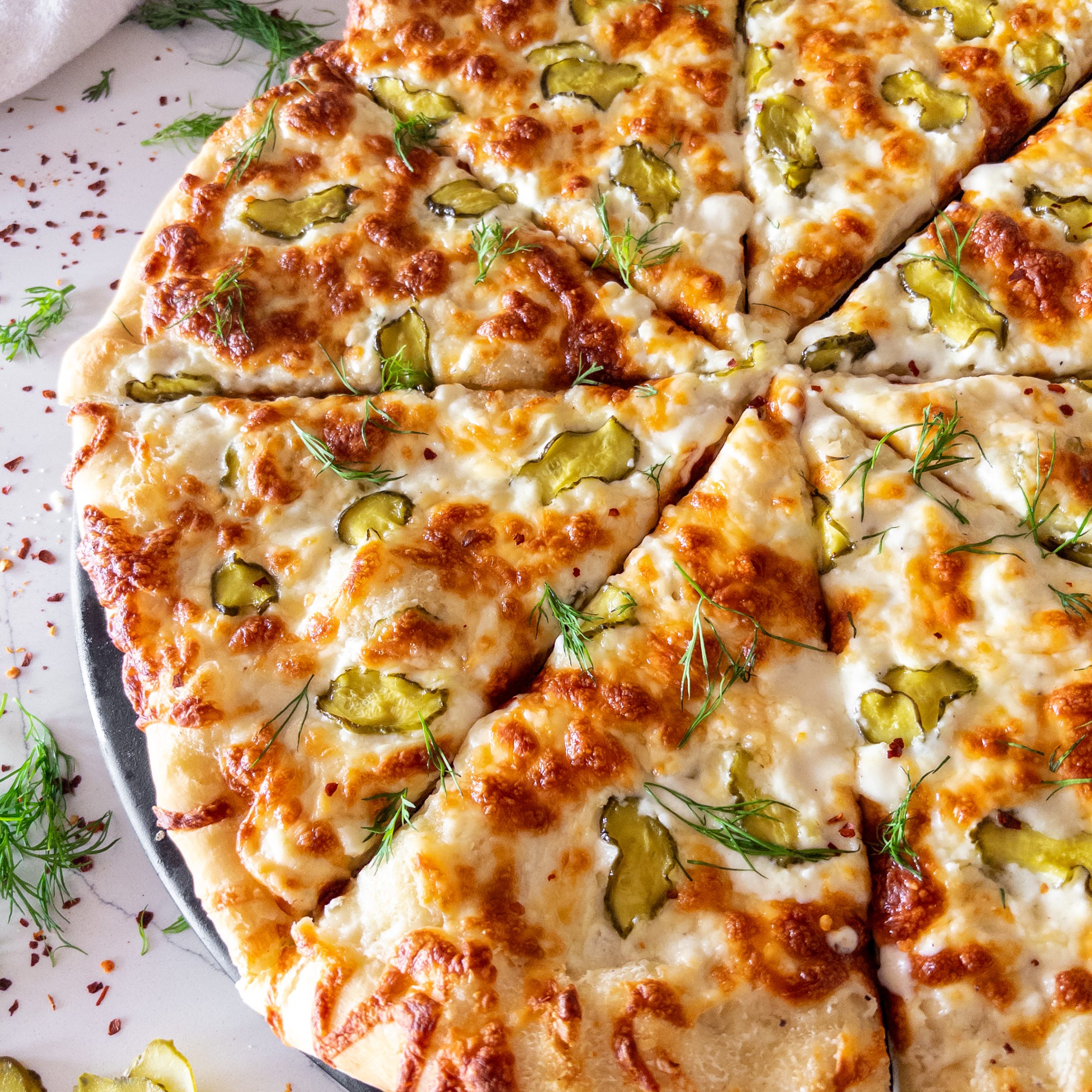 Dill Pickle Pizza