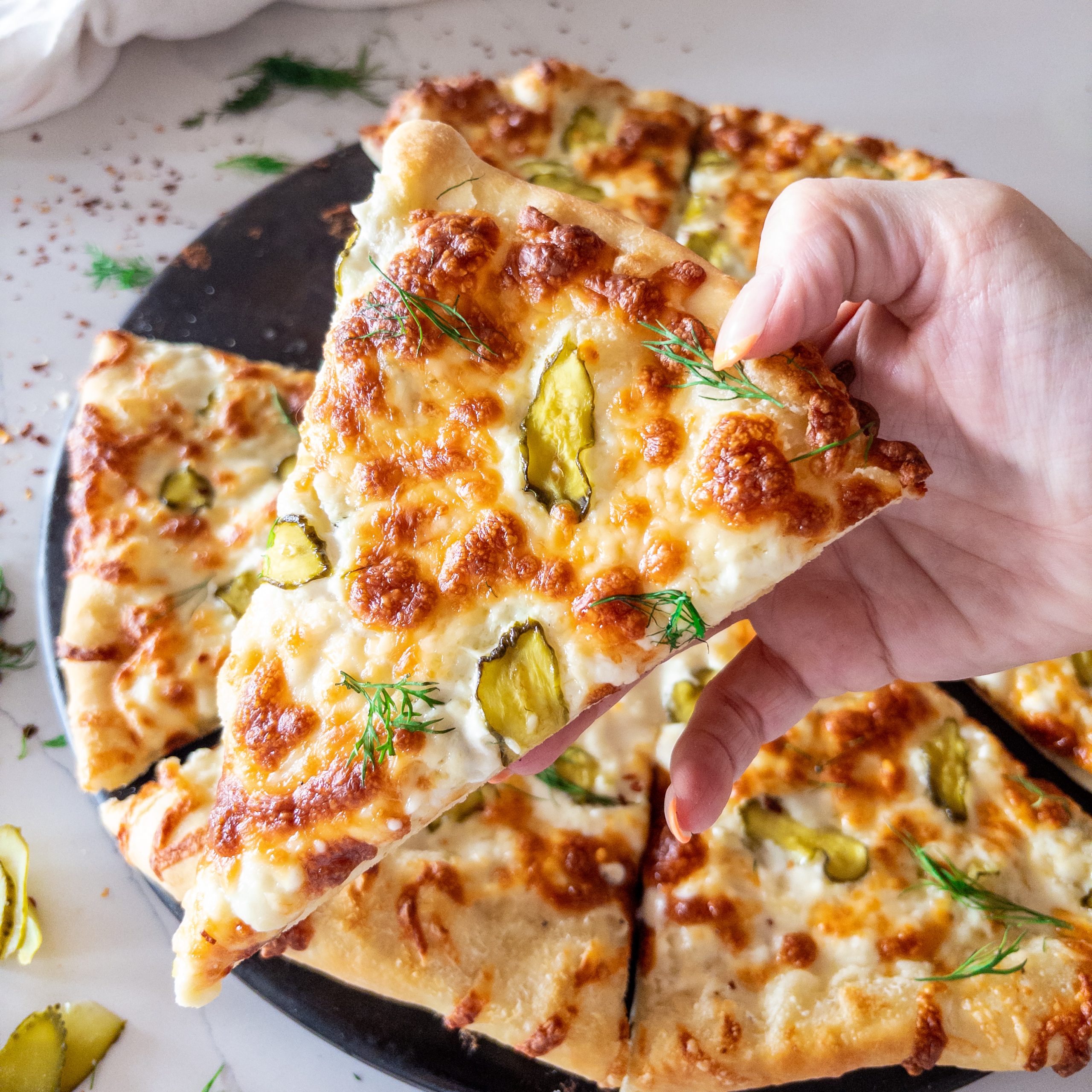 Dill Pickle Pizza