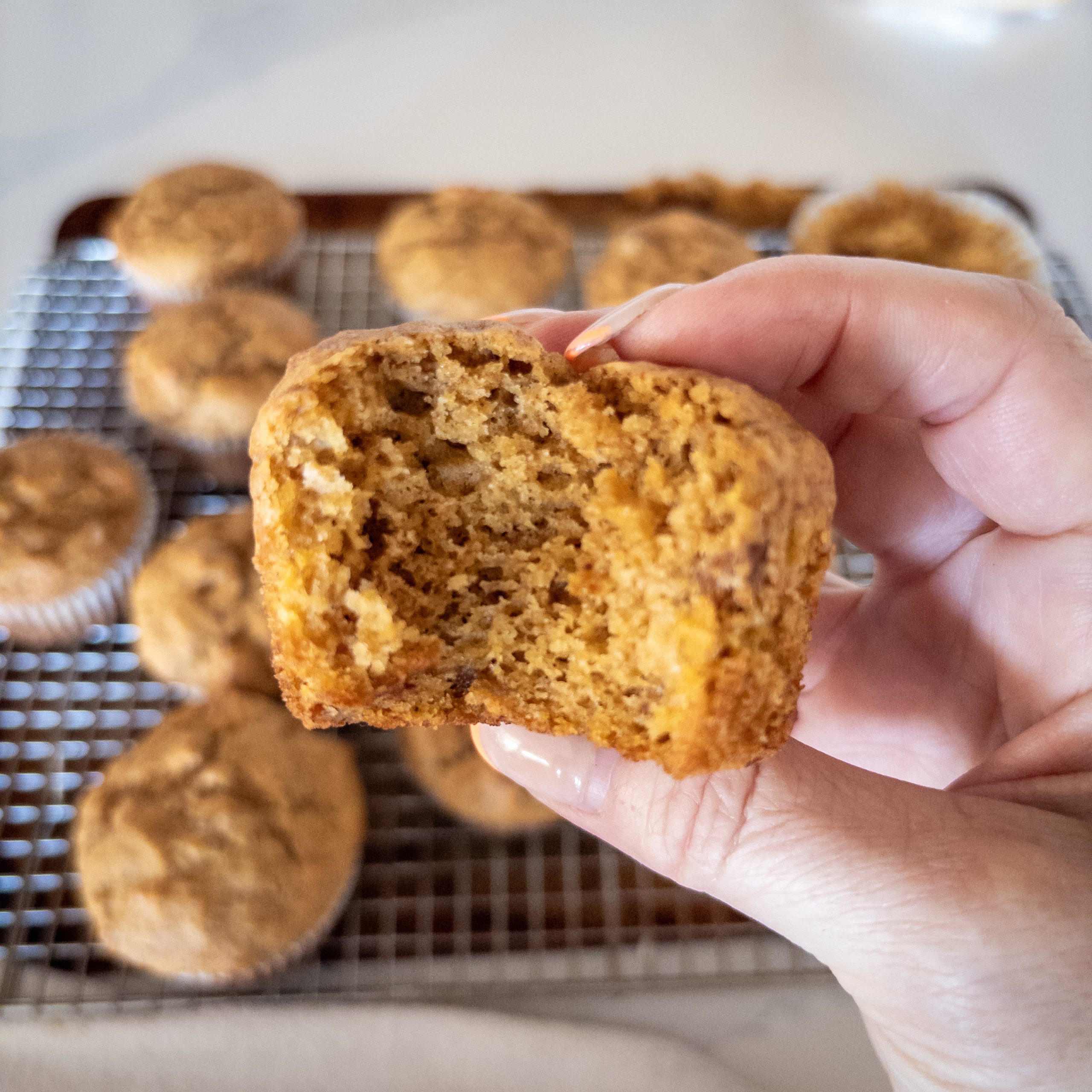 Banana and Pumpkin Muffins