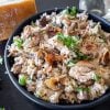 Creamy Mushroom Chicken and Rice