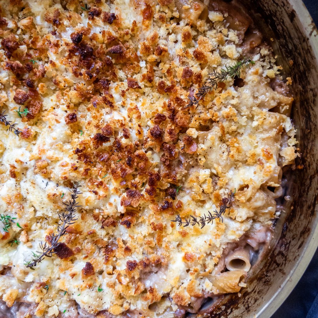 French Onion 
Soup Pasta