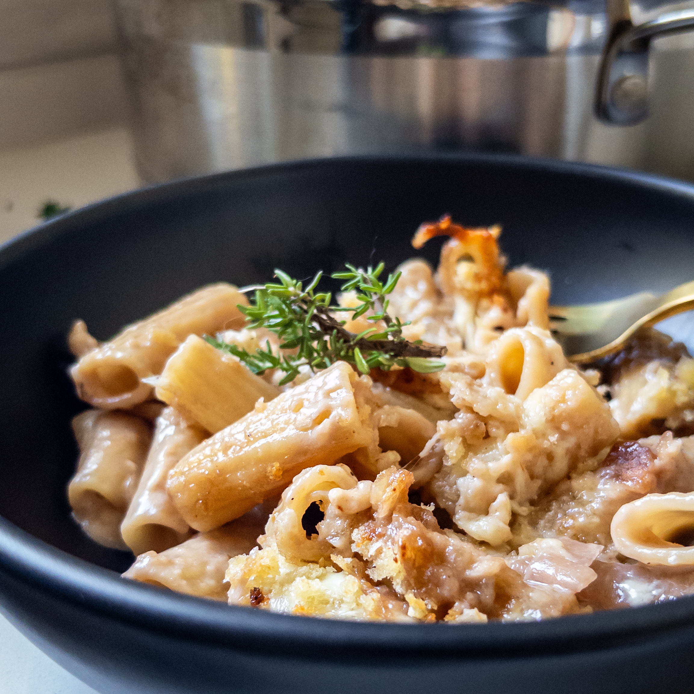 French Onion 
Soup Pasta