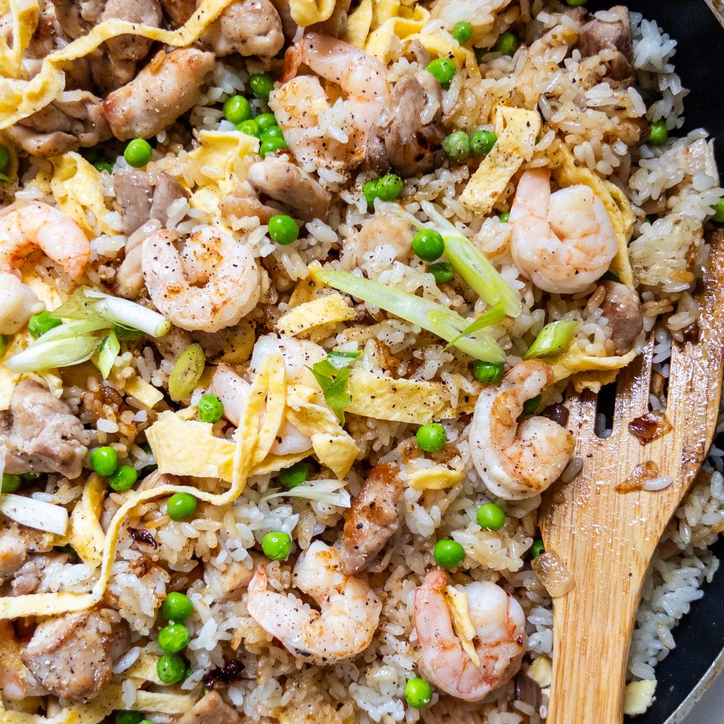 Shrimp and Chicken Fried Rice