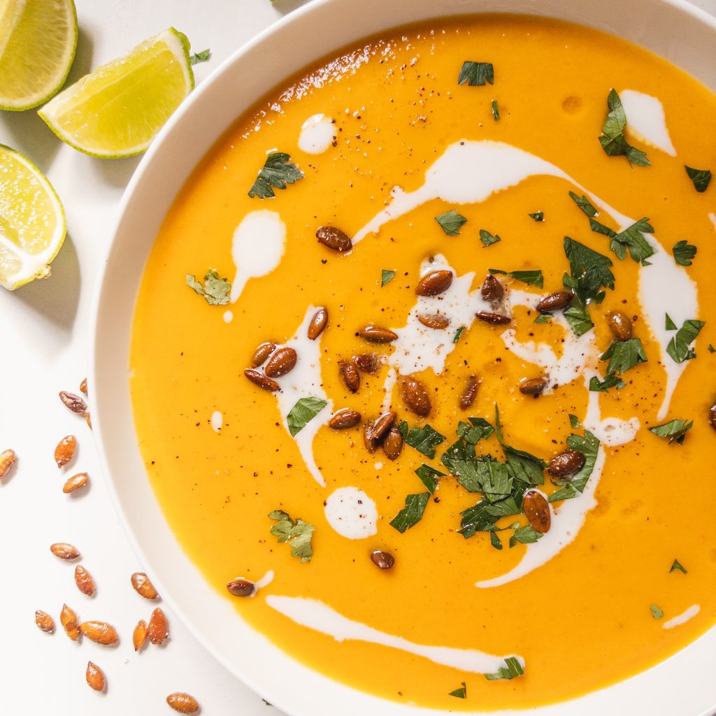 Carrot and Butternut Squash Soup