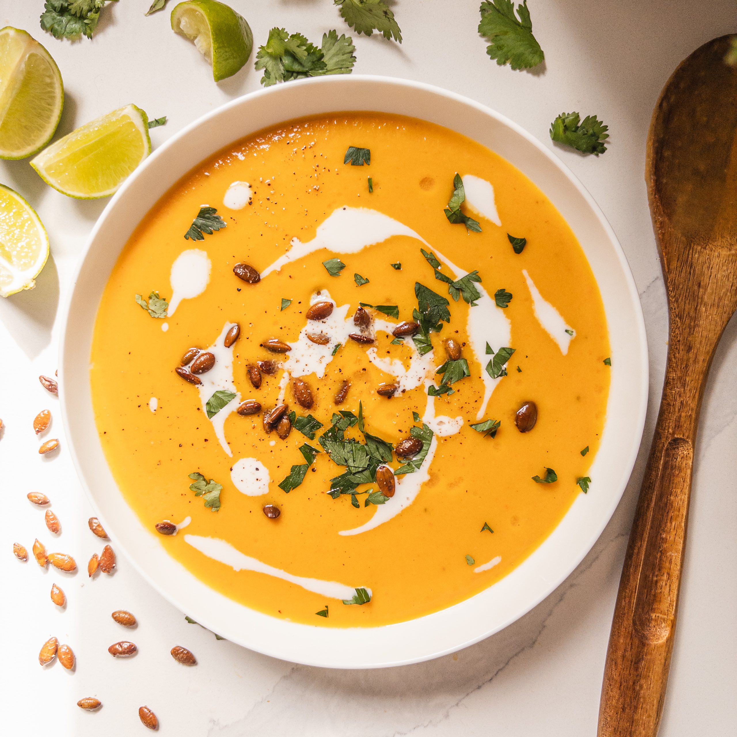 Carrot and Butternut Squash Soup