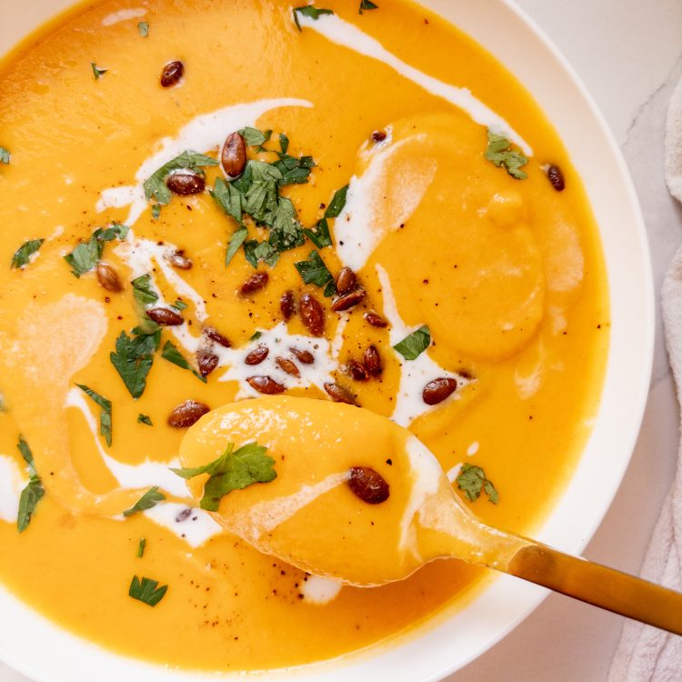 Carrot and Butternut Squash Soup