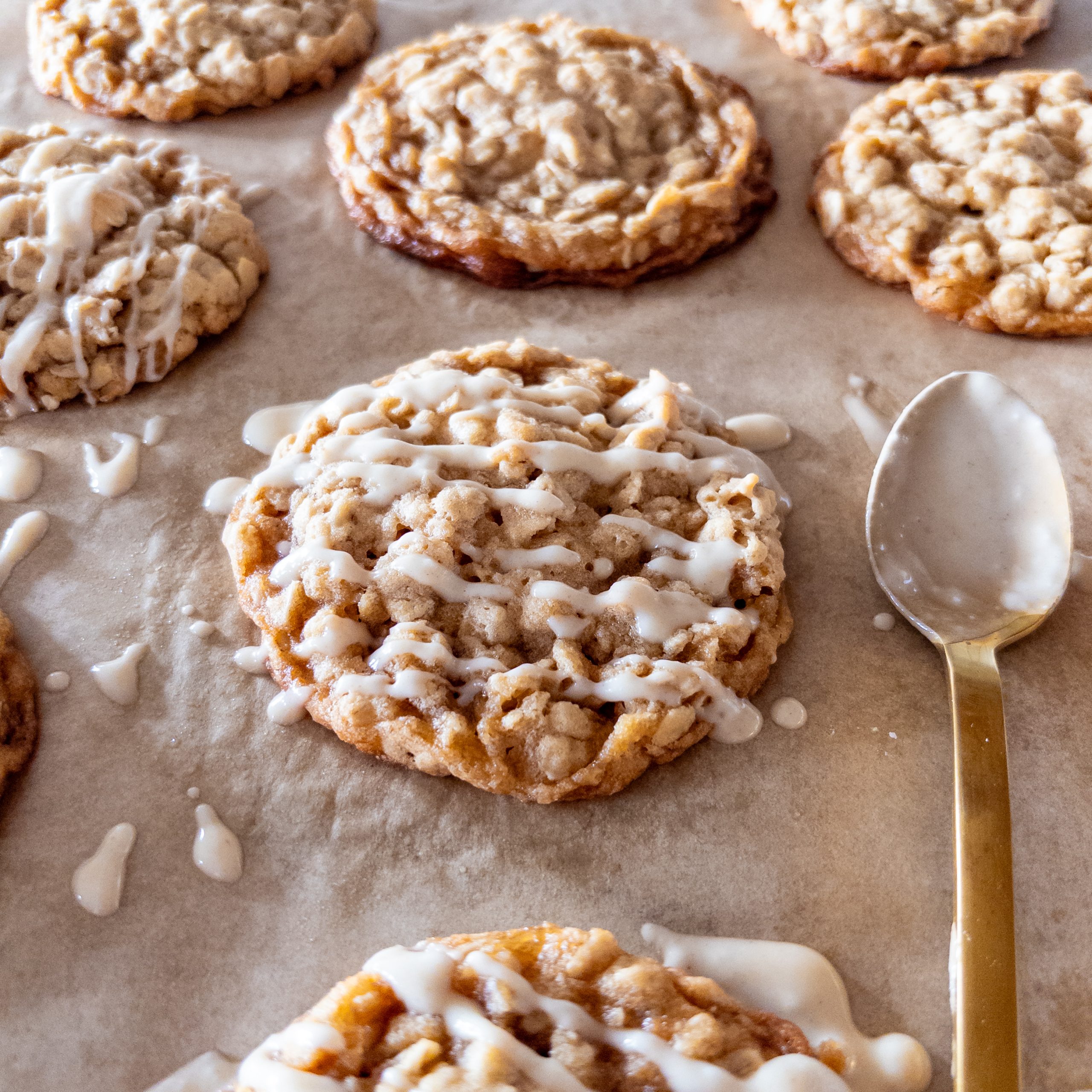 Brown Butter Oatmeal Cookies