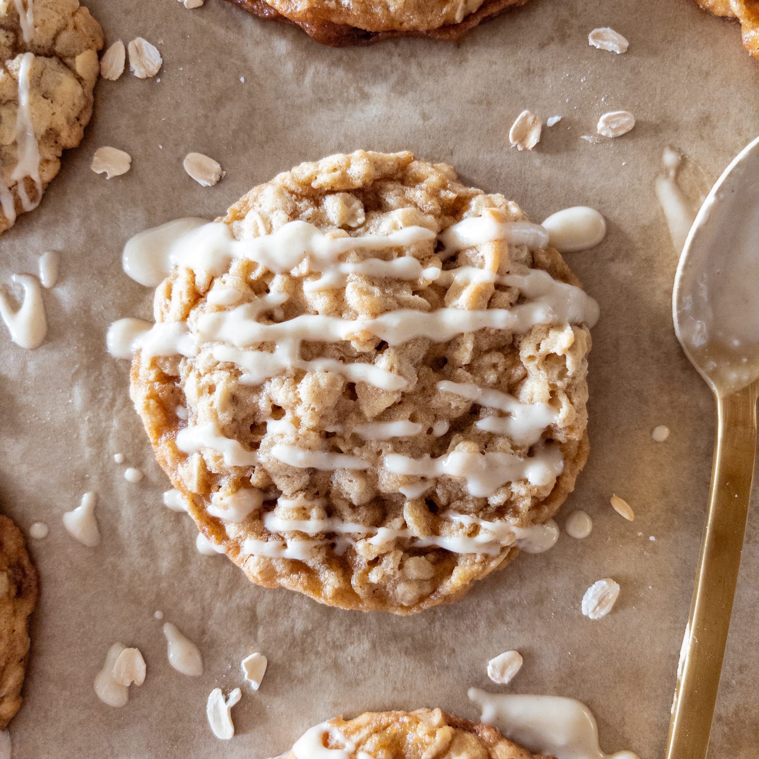 Brown Butter Oatmeal Cookies