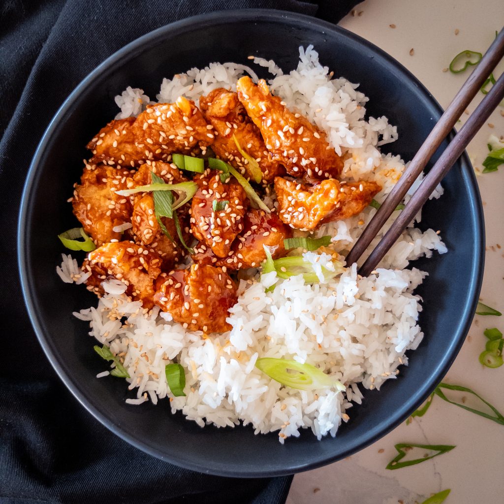 Chicken with Sesame Seeds