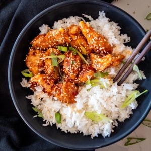 Chicken with Sesame Seeds