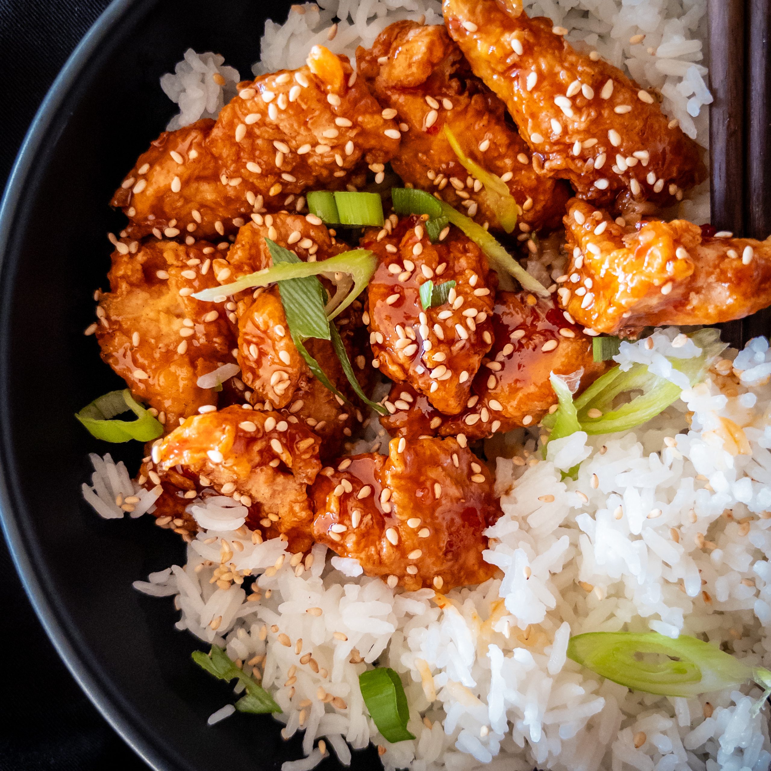 Chicken with Sesame Seeds