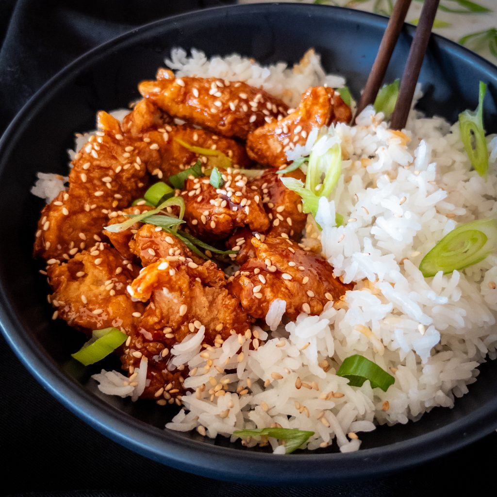 Chicken with Sesame Seeds