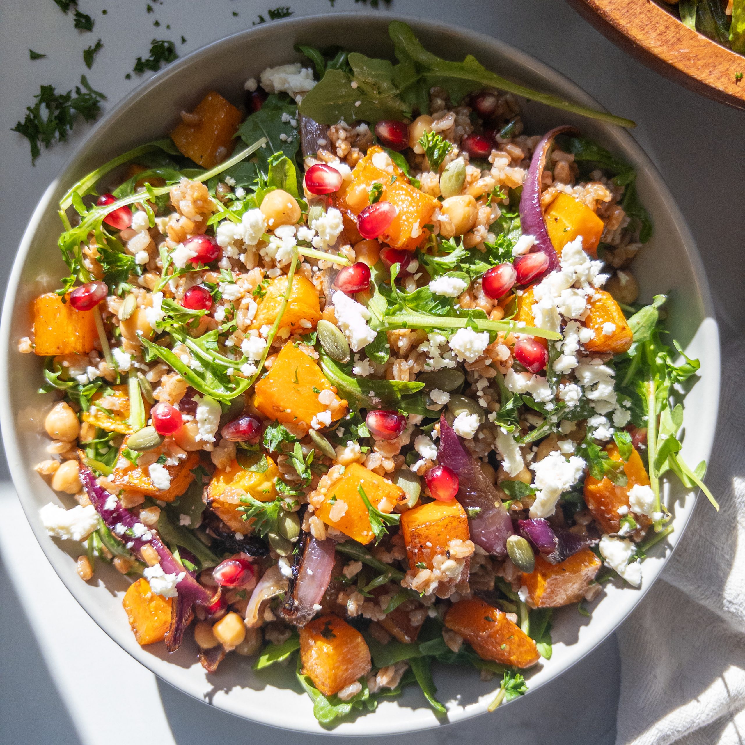 Butternut Squash and Farro