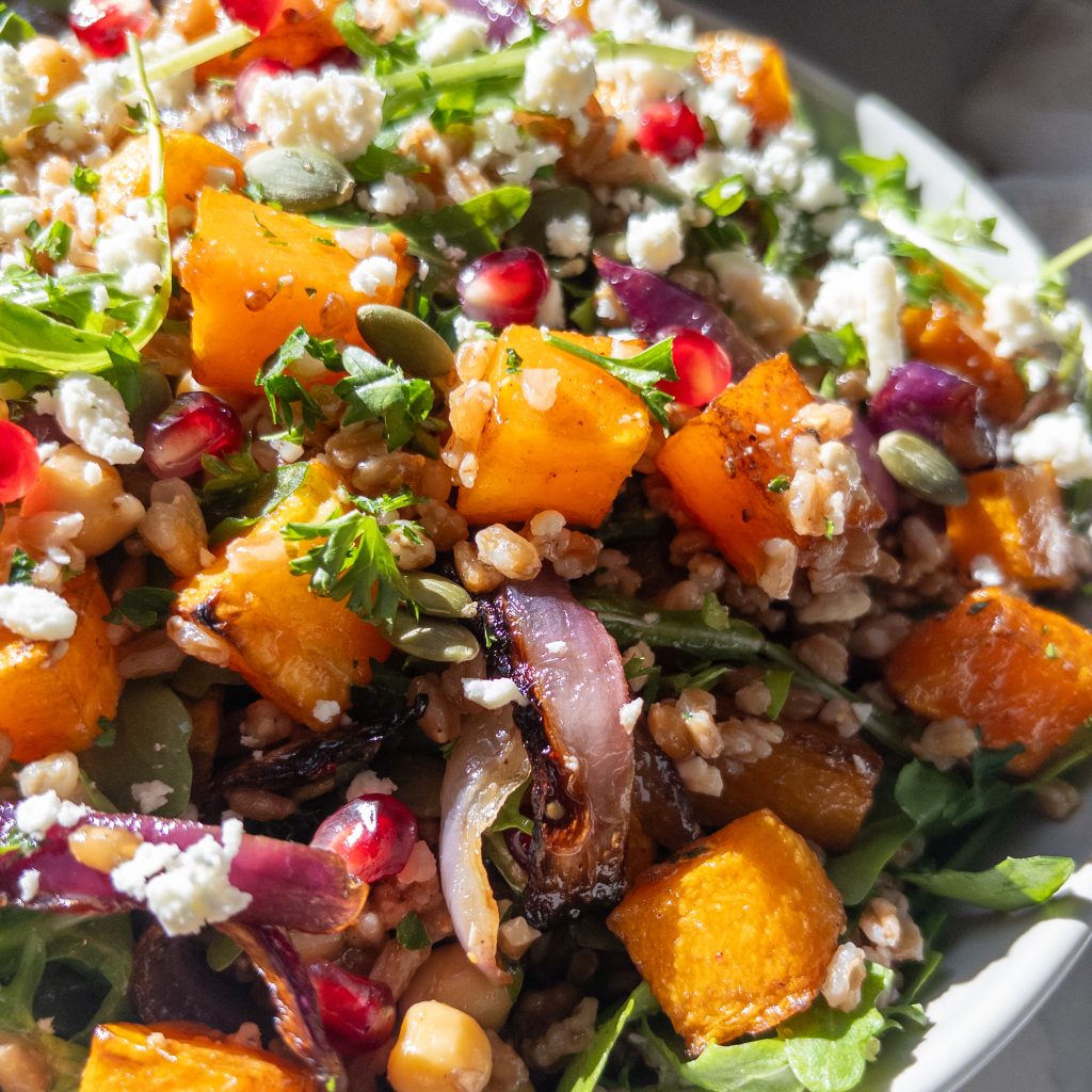 Butternut Squash and Farro