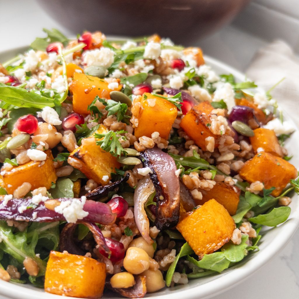 Butternut Squash and Farro