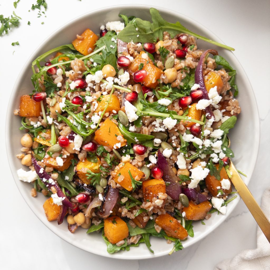 Butternut Squash and Farro
