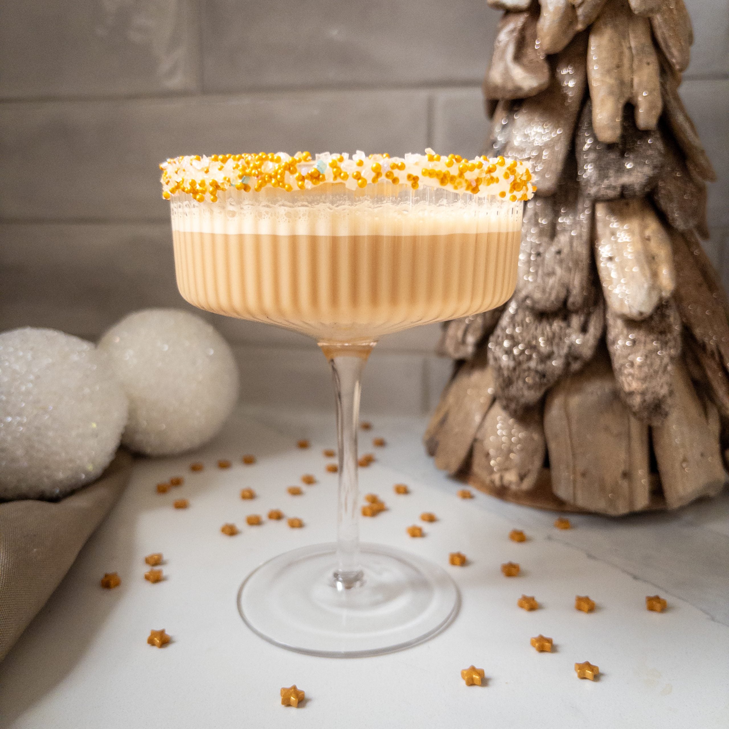 Sugar Cookie Espresso Martini - Creamy and Crazy Good!!