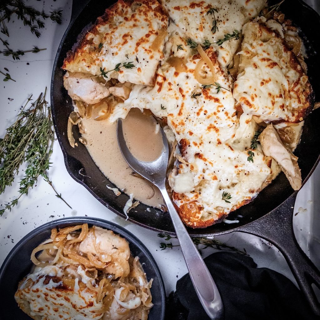 Slow Cooker French Onion Chicken