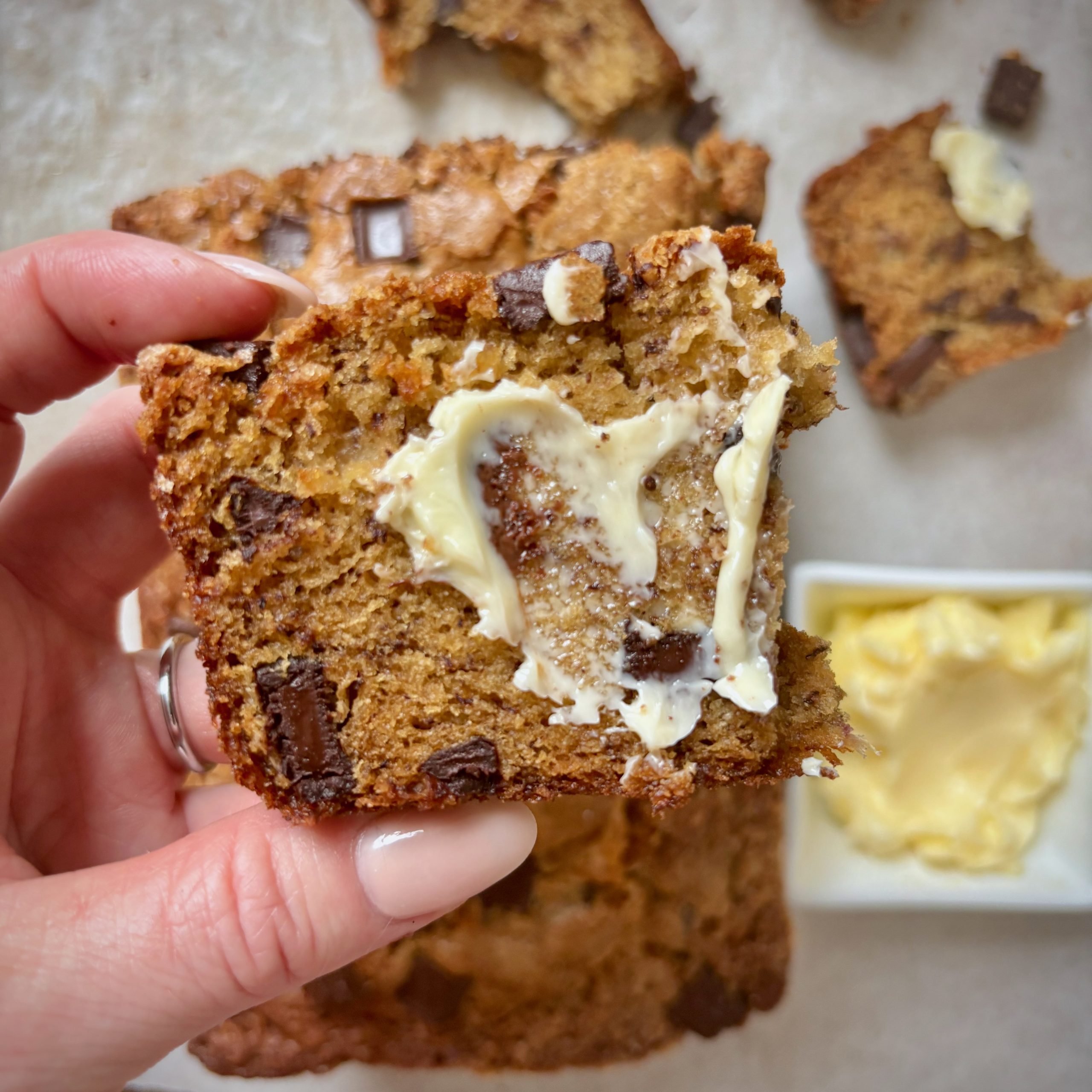 Chocolate Chunk Banana Bread