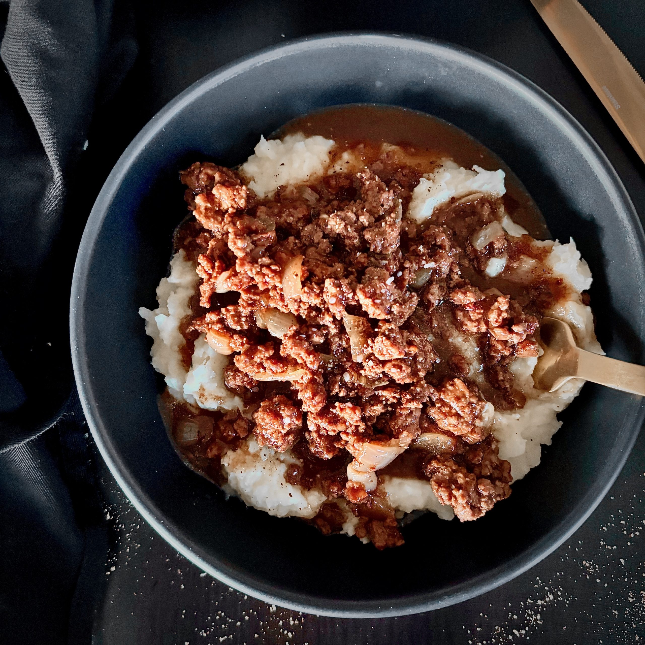 Ground Beef Mashed Potatoes