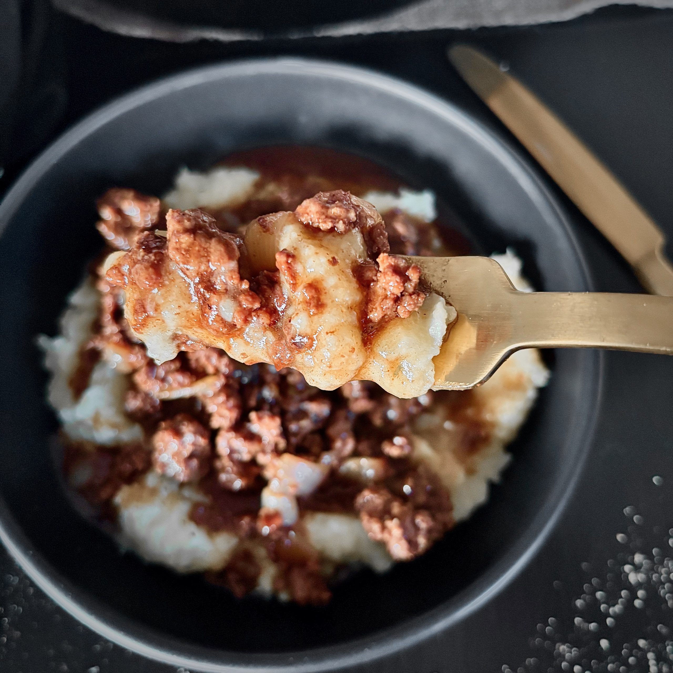 Ground Beef Mashed Potatoes