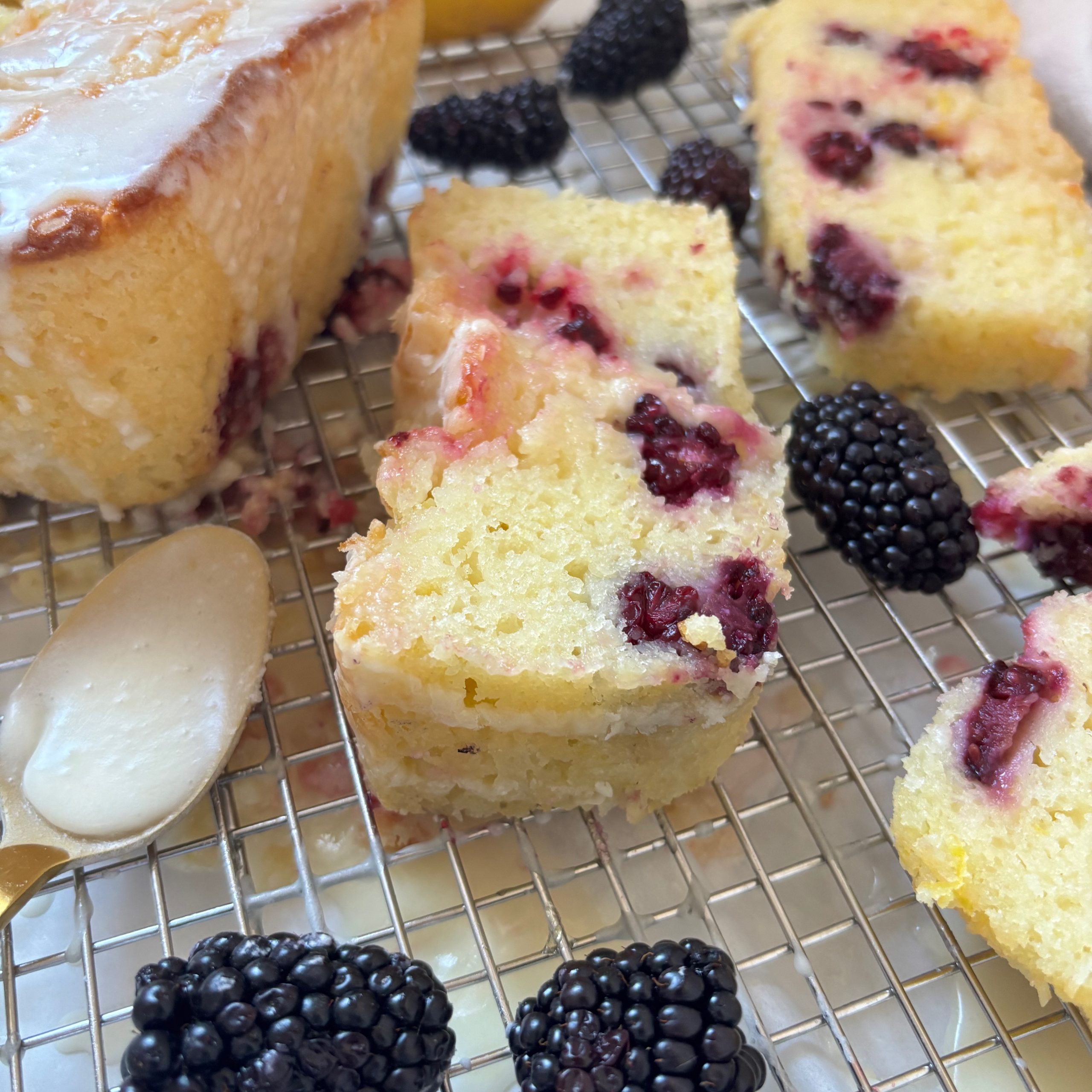 Lemon Blackberry Loaf