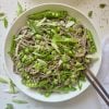 Cold Soba Noodles with Edamame