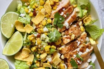 Buttery Corn and Chicken Salad